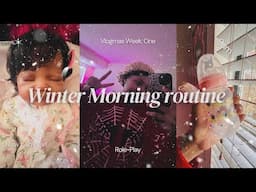 Reborn Baby Winter Morning Routine|Role~Play|Vlogmas Week: One🎄