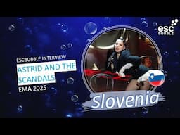 Astrid and the Scandals - Touché / EMA 2025 Eurovision Slovenia / Interview