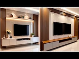 Top 100 Stylish TV Wall Units & Cabinets for  Modern Living Room Design | Home Interior Ideas 2025