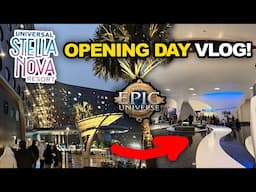 Universal Stella Nova Resort Opening Day Vlog! | First Epic Universe Hotel (Orlando, Florida)