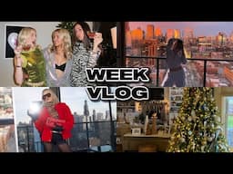 WEEK IN MY LIFE VLOG: Chicago, Thanksgiving at home and Holiday parties