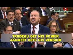 Trudeau gets the Power Jagmeet gets his Pension and Canadians get the Bill  NDP support liberals