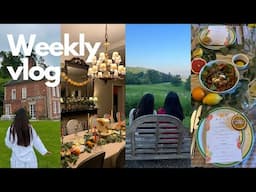 WEEKLY VLOG 💌 bridal shower in Wales & home sense haul